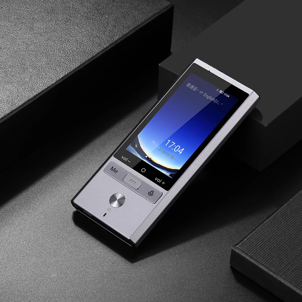 Boeleo W1 AI синхронный голосовой переводчик 4G сеть многоязычный портативный умный голосовой переводчик 2," сенсорный экран 8G память