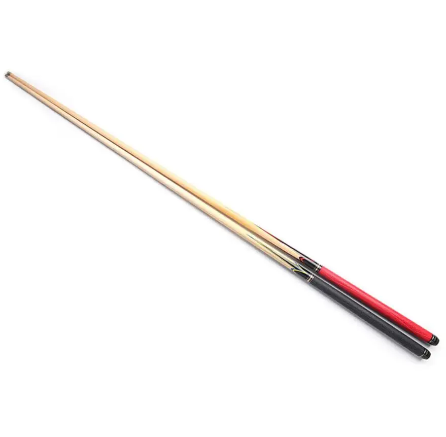 Кленовый вал Cuppa ручной работы 3/4 Snooker Cue 9 8 мм наконечник s чехол с черной Красной