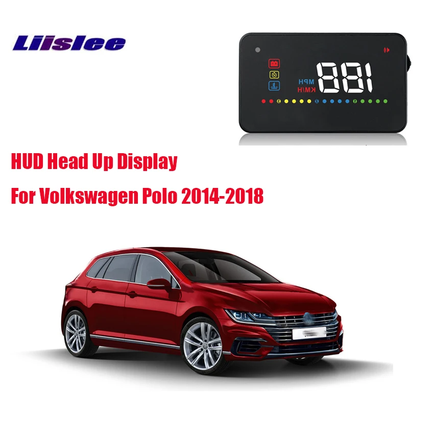 Liislee автомобильный HUD Дисплей OBD2 Интерфейс A200 для Volkswagen Polo 2014 2018 напоминают