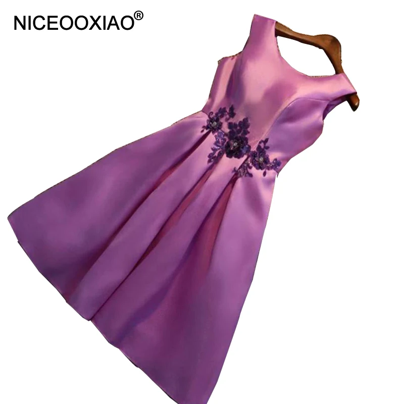 Женское вечернее платье NICEOOXIAO элегантное бальное с мягкой подкладкой на заказ 2019