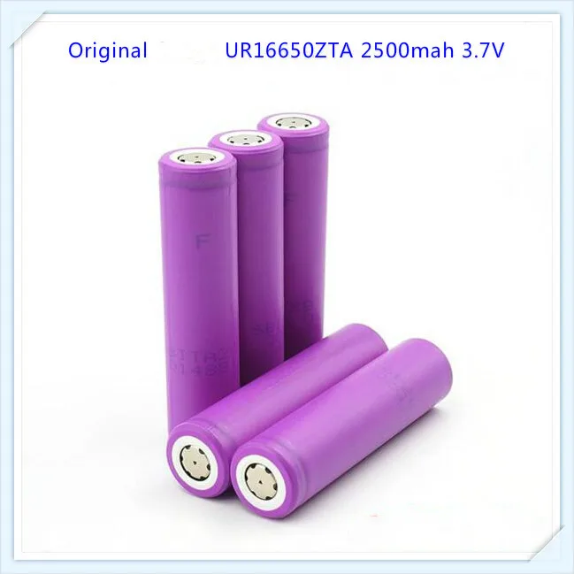 100% оригинал для Sanyo UR16650ZTA 2500mah 16650 батарея 3 7 V литий ионная аккумуляторная с