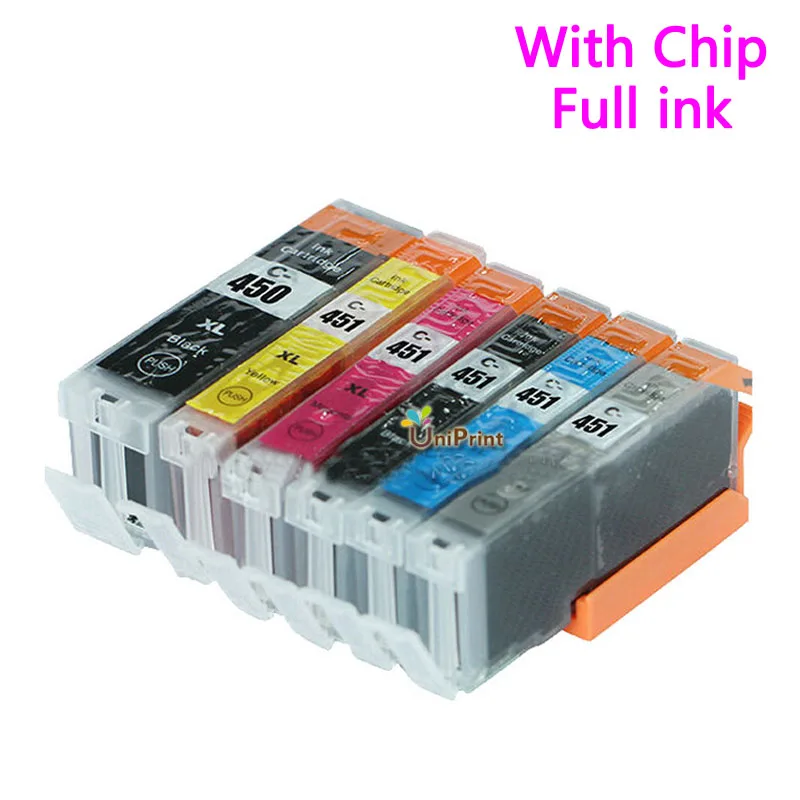 Чернильные картриджи до 18 шт. совместимы с Canon 451 PIXMA IP7240 Cli PGI450 MG5440 MG5540 IX6540 IX6840