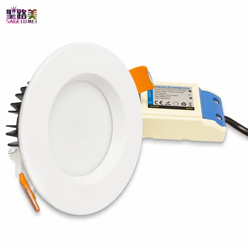 ZIGBEE светодиодный вниз светильник звено светлый 6 Вт 9 12 ZLL rgb + cct WW/CW Светодиодный