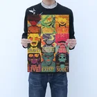 2019 аниме цельный экшн-фигурка постер ремесло винтажная бумага цельный Луффи Эйс Зоро постеры Санджи Луффи хотел мальчиков подарки