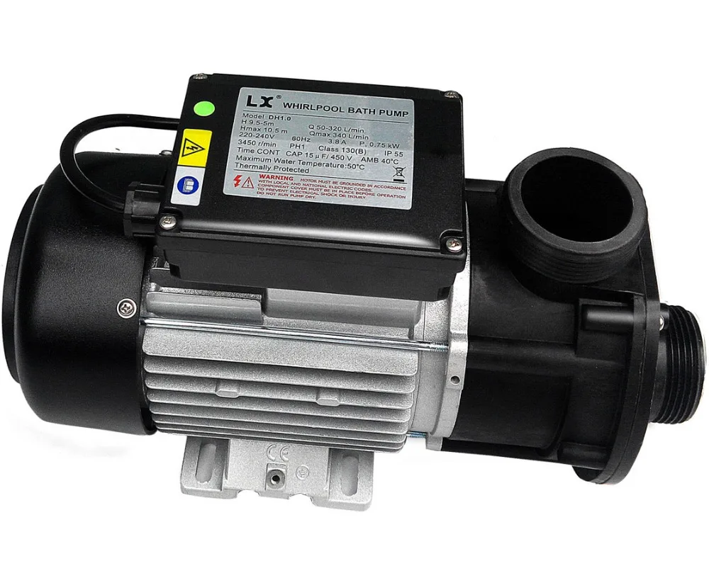 DH1.0 Whirlpool 1HP насос для горячей ванны китайский спа ванна LX 220V/50HZ|lx|lx pump |