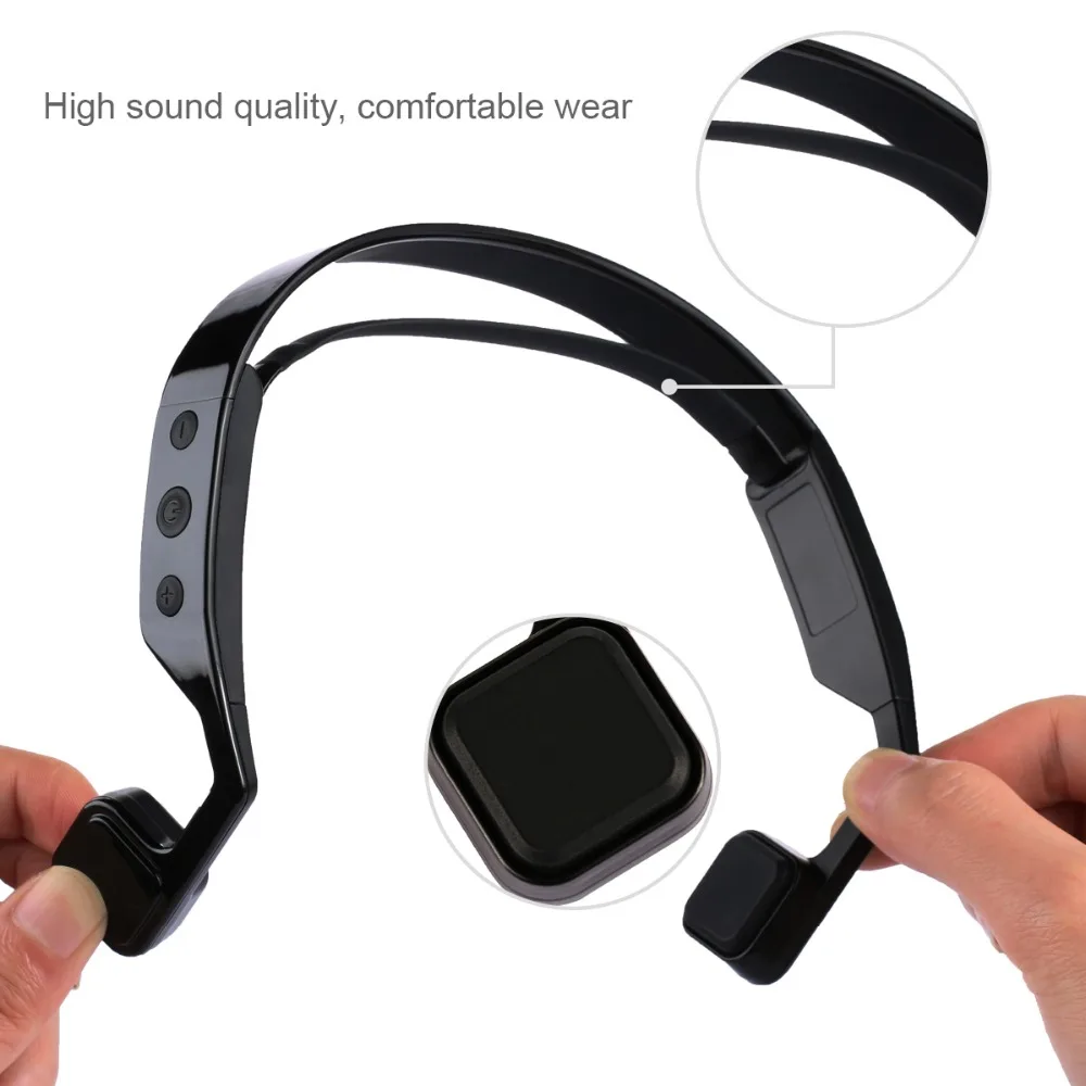 Bluetooth наушники с шейным ободом портативные для слуховых аппаратов
