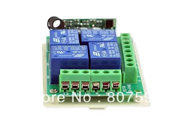 Лидер продаж беспроводной пульт дистанционного управления rf # 4Ch 10 Amp DC12 в