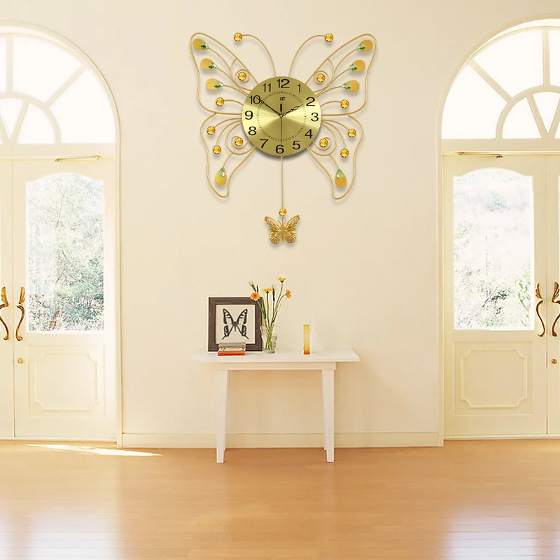 Большие настенные часы Saat Reloj для гостиной с маятником|large wall clock|wall clockpendulum clock |