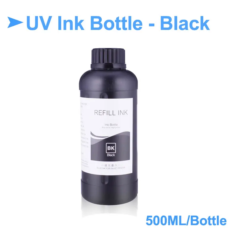 5x500 мл Светодиодный УФ-принтер для Epson 1390 1400 1410 1500 Вт R280 R290 R330 L800 L805 L1800 УФ-принтер для всех планшетных УФ-принтеров