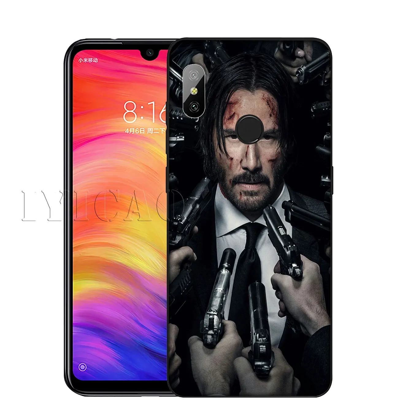 IYICAO John Wick Chapter Soft Silicone Phone Case for Xiaomi Mi 10 9 9T CC9 CC9E 8 SE A3 Pro A1 A2 Lite 6 pocophone f1 |