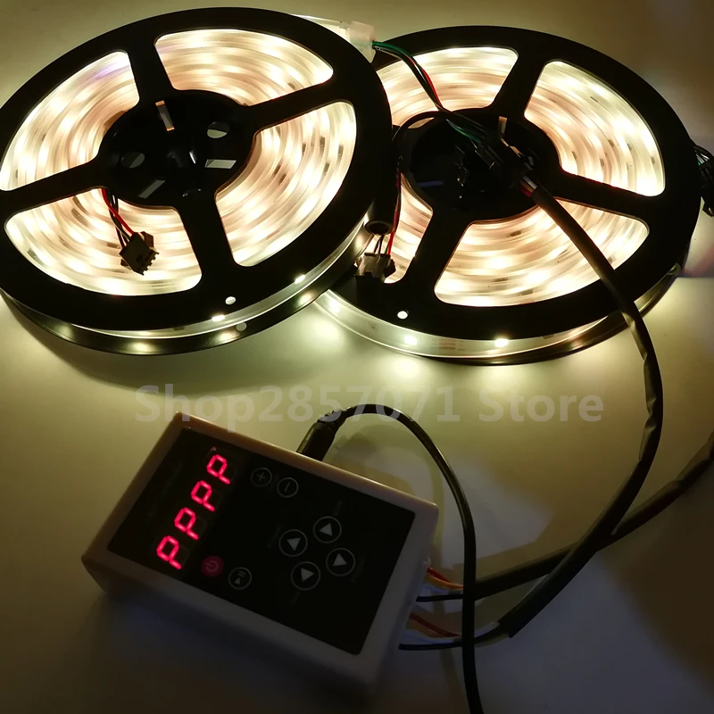 5 м RGB Мечта Волшебная Светодиодная лента DC12V 6803 IC IP67 водонепроницаемая