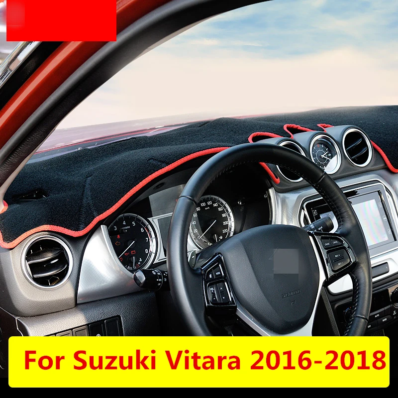 Для Suzuki Vitara 2016-2018 крышка приборной панели коврик солнцезащитный Коврик доски