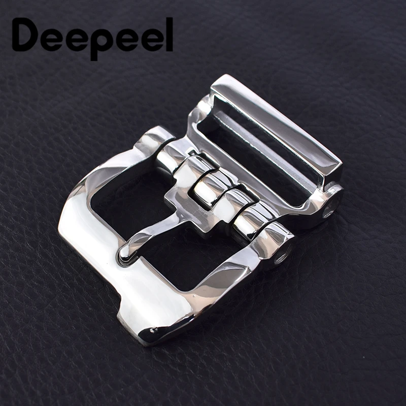 Deepeel 40 мм высококачественная нержавеющая сталь DIY Пряжка ремня досуг бизнес анти
