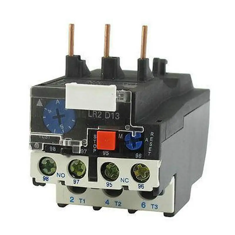 JR28 25 6A 4 3 фазный двигатель протектор 1NO 1NC электрический тепловой перегрузки реле