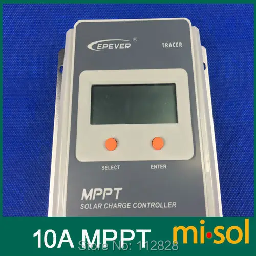 Контроллер солнечной батареи Misol Tracer MPPT 10 А с дистанционным измерителем 12/24 в