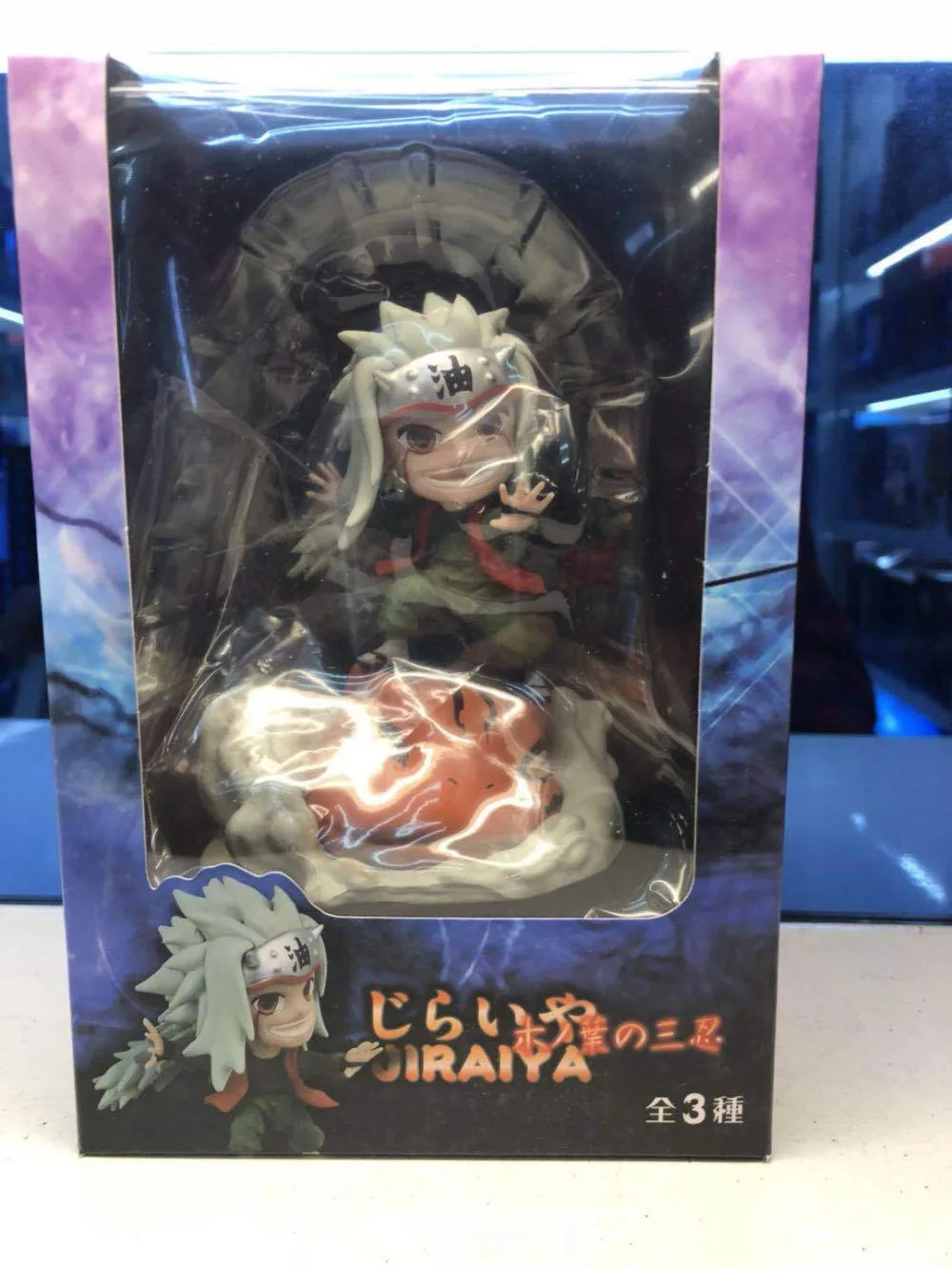 Аниме Наруто Q версия ПВХ фигурка 10 см Jiraiya Orochimaru Tsunade модель игрушки Масштаб