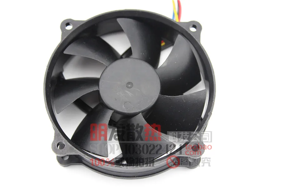Оригинальный MGT9212ZR W25 DC12V 0.47A круглый 9 см четыре вентилятор процессора с