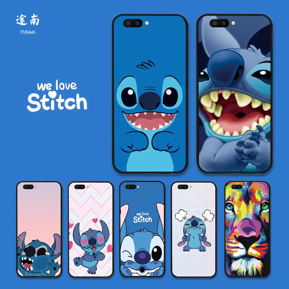 Милый мультфильм тематика Лило и Стич Coque Funda милый чехол для OPPO R9 R11 A59 R7 R15 A77 A71 A39 S