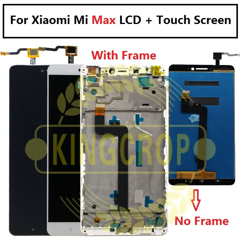 Xiaomi Mi Max lcd дисплей кодирующий преобразователь сенсорного экрана в сборе для Xiaomi Mi Max 2 lcd Max2 Max 3 замена экрана черный белый