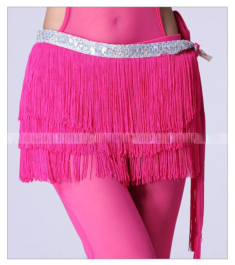 Luxury Tribal Dance Scarf Belly Fans And Women's Beautiful Fringed Triangle Hip Towel Scarves | Тематическая одежда и