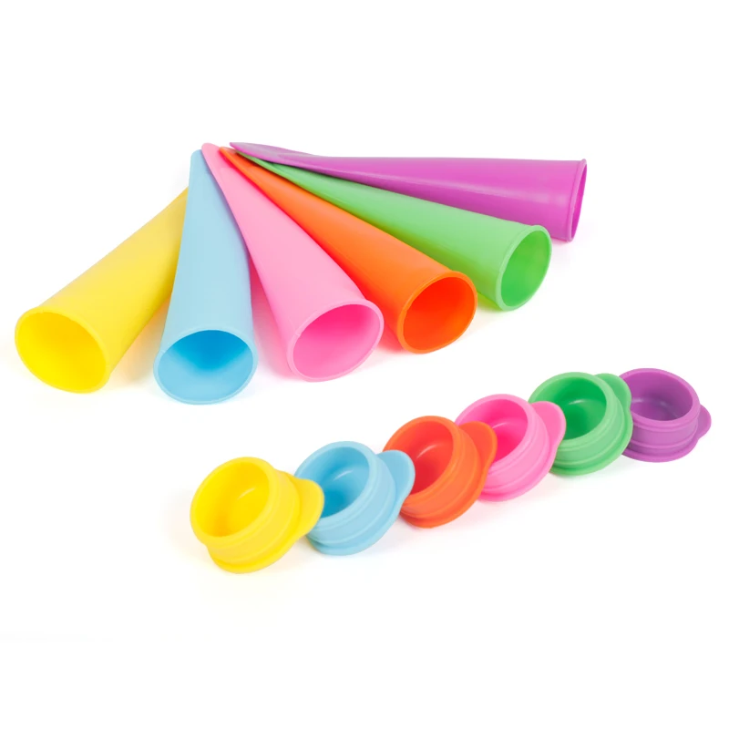 Delidge 1pc Popsicle Ice Cream Mold Silicone Diy Fruit Popsicle Fruit Sugar Pudding Mold Ice Cream Making Tools