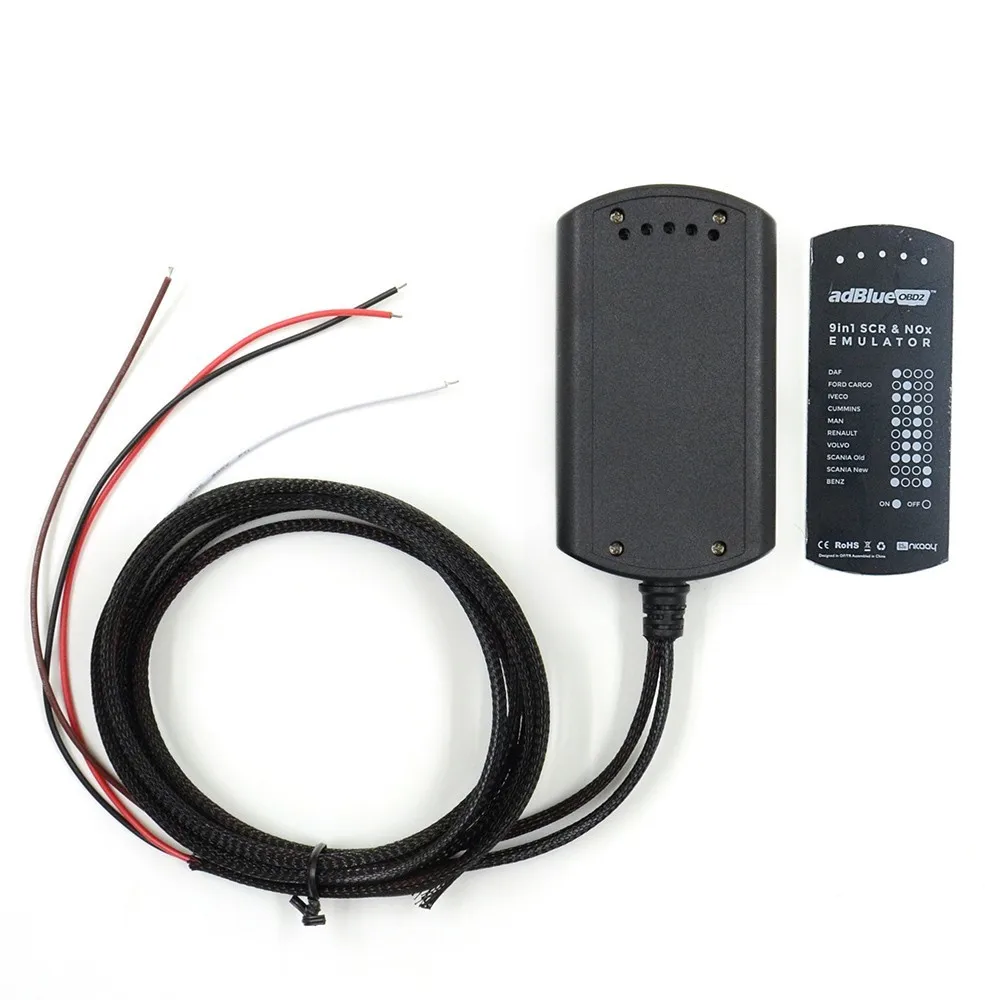Поддержка Евро 4 и 5 Adblue 9 в 1 Новое поступление 8 эмулятор AdBlue с датчиком SCR NOx OBD2 VD400