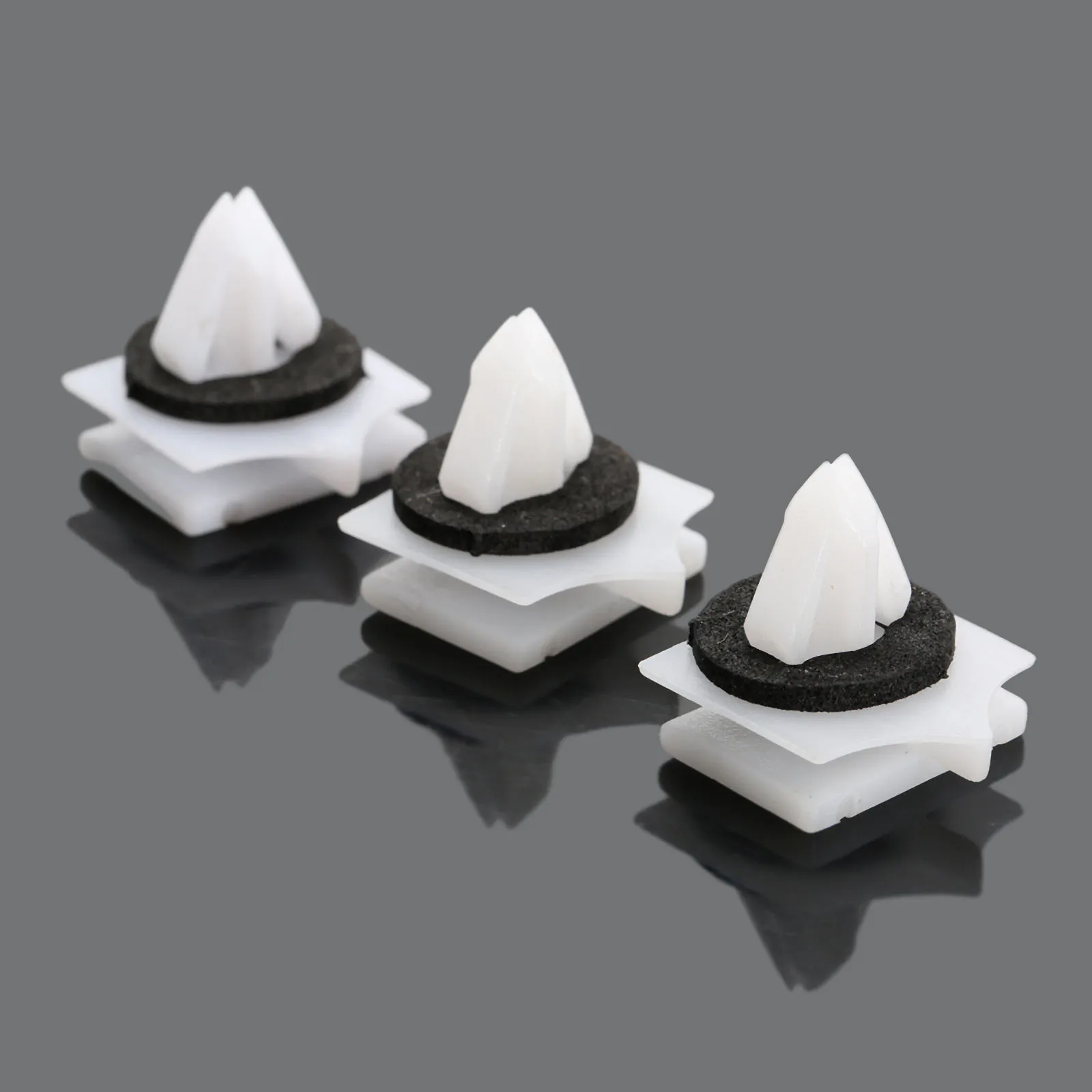 Пластиковые заклепки 50 шт. крепежные для бампера крыла нажимные зажимы 12 мм