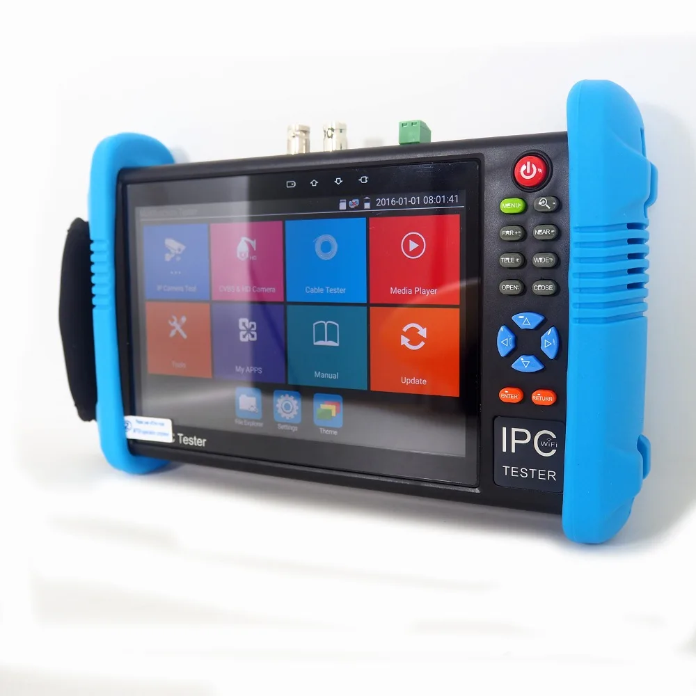 7 дюймовый тестер IPC9800ADHS Plus 6 в 1 IP HD CCTV монитор H.265 4K 8MP 5MP 1080P аналоговый AHD TVI CVI SDI