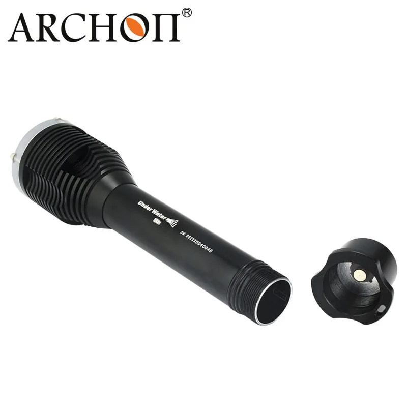 Фонарик ARCHON D22 T6 светодиодный водонепроницаемый для ныряния 100 метров|torch led light|t6