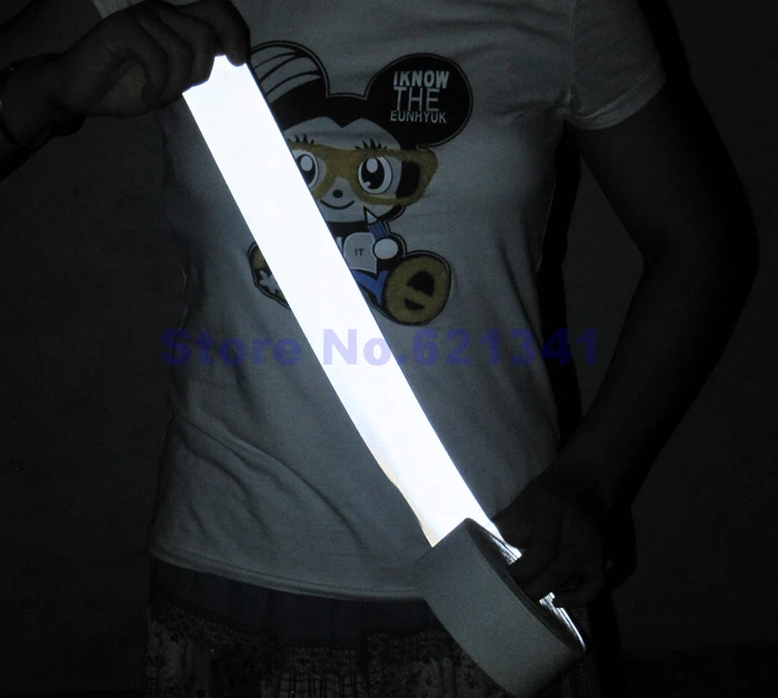 Светоотражающая лента из яркой серебристой ткани 50 мм (2 дюйма)|reflective sew|fabric reflective