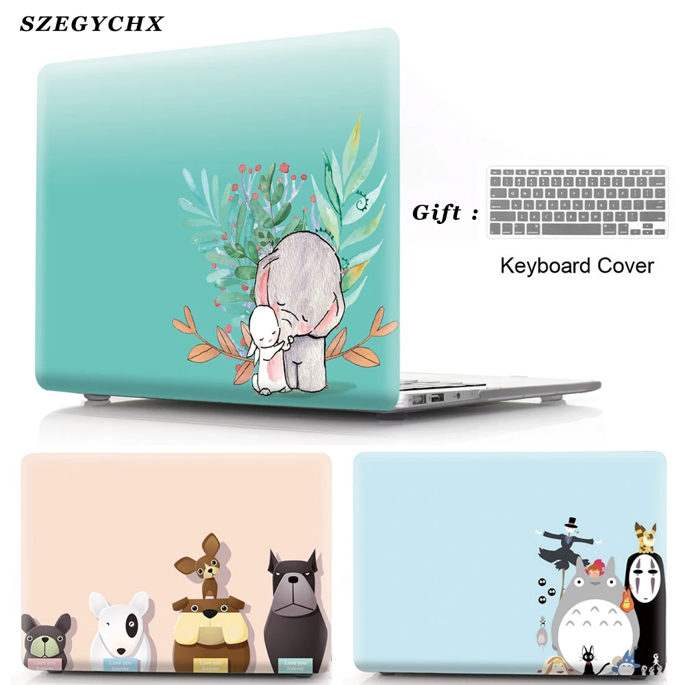 Чехол для MacBook Air 13 A1932 A2179 2020 New A2289 Funda Macbook Pro 16 12 11 Touch Bar Case 15 Capa A1707|Сумки и чехлы