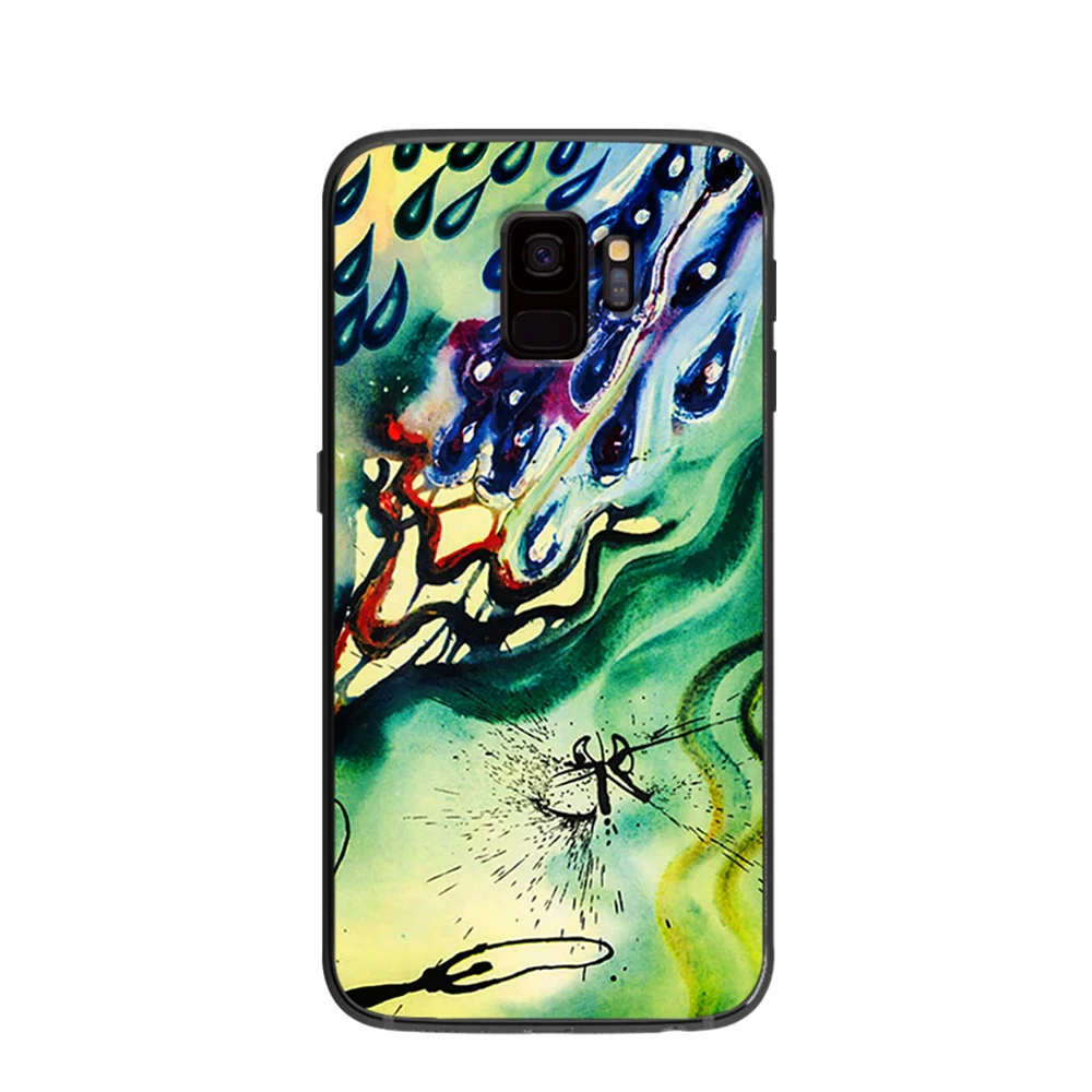 Мягкий чехол для samsung Galaxy S6 S7 S8 S9 S10e Plus Note 8 9 черный силиконовый s|Чехлы-накладки| |