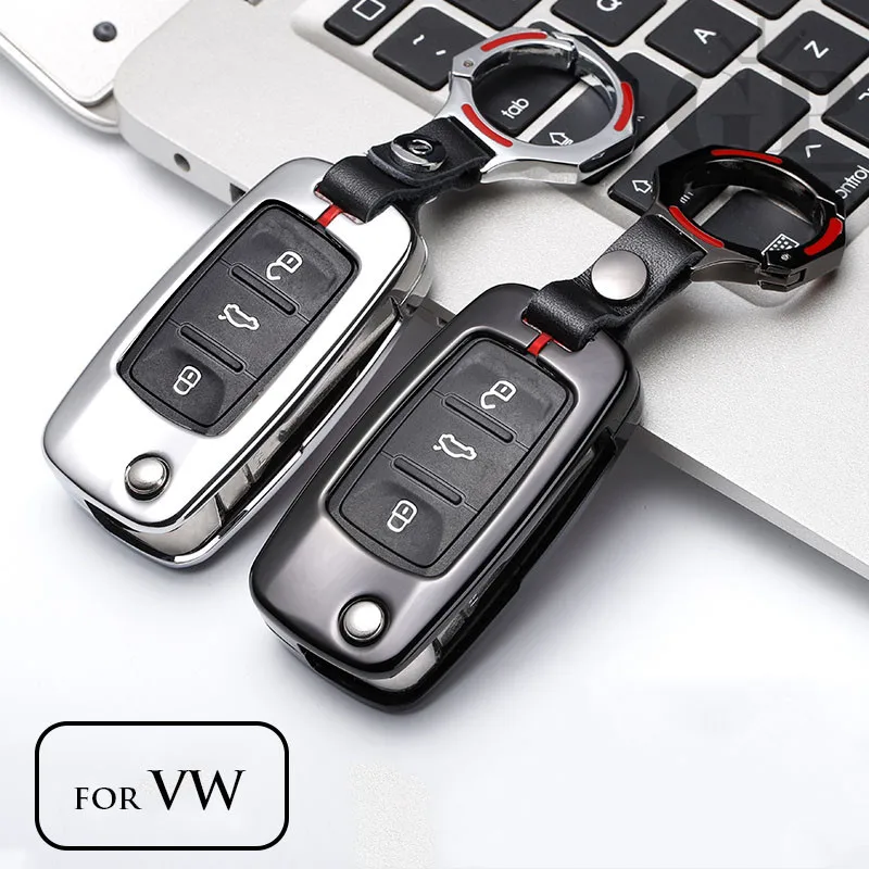 Чехол для автомобильных ключей Volkswagen VW Passat Golf Jetta Bora Polo Sagitar Tiguan защитный чехол с