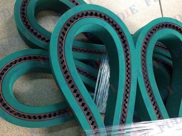 

high quality industrial rubber flat drive timing belt. H-1993.9*25mm