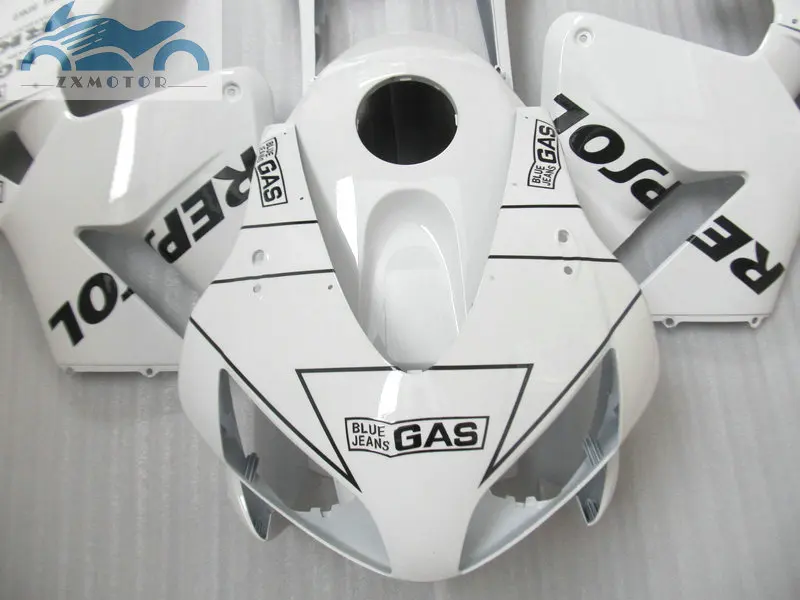 Комплект обтекателей для Honda CBR600RR 03 04 CBR 600 RR 2003 2004 спортивный белый обтекатель