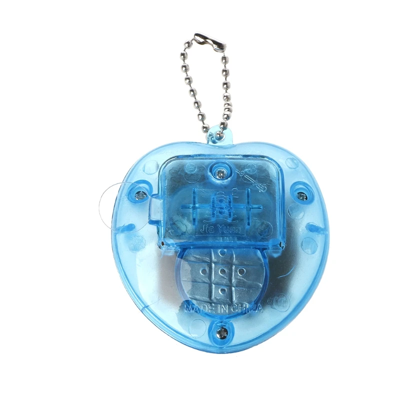 

Free Shipping Cute Heart Shape LCD Virtual Digital Pet Electronic Game Machine With Keychain