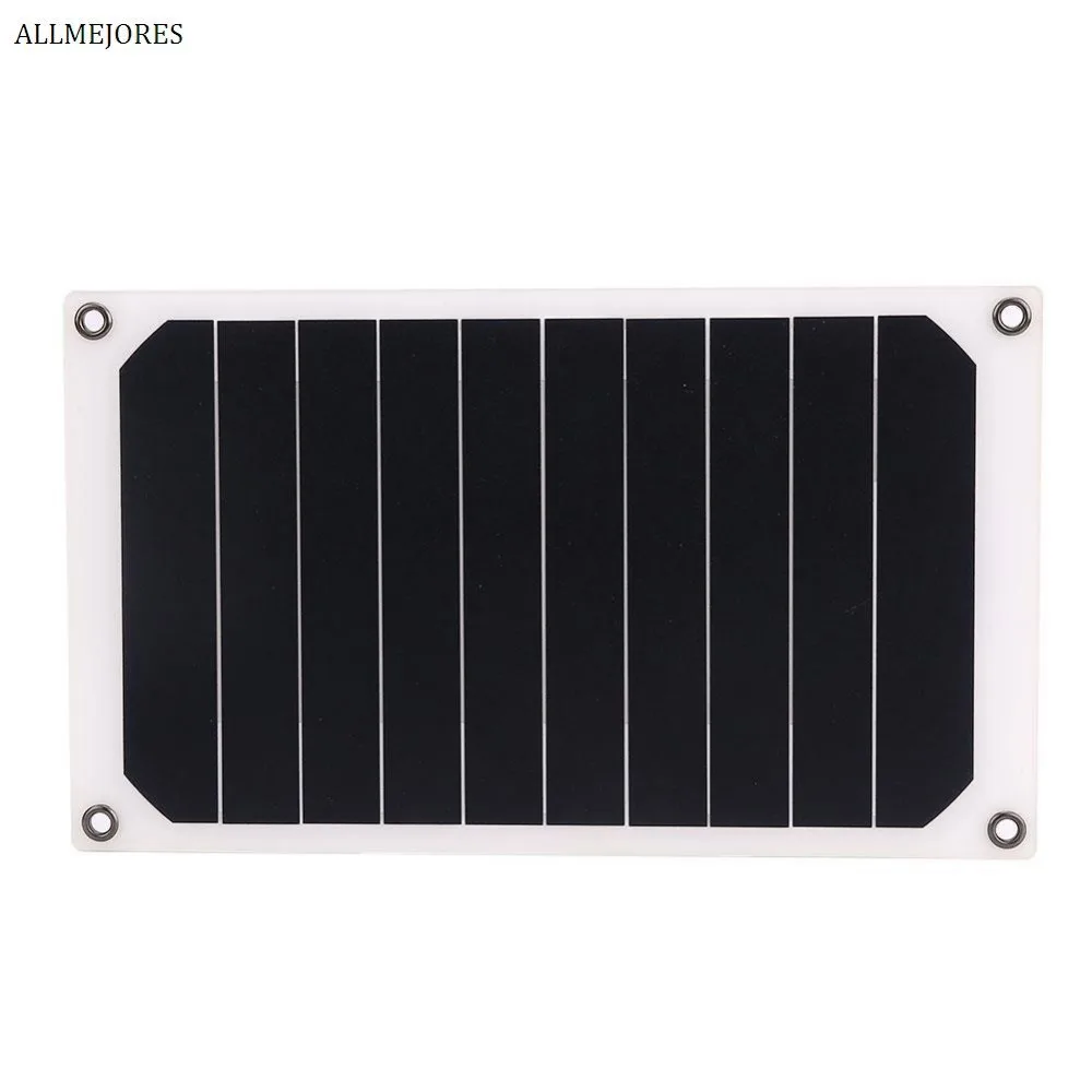 

Солнечное зарядное устройство 5 в 5 Вт монокристаллическое высокоэффективное гибкое солнечное зарядное устройство USB портативное солнечно...