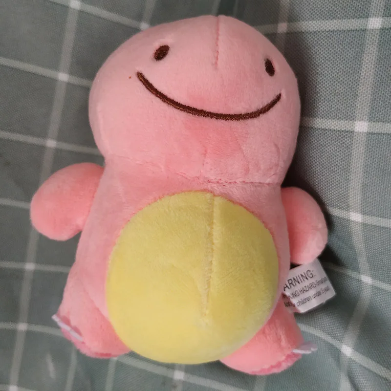 Charmander 12 см аниме Карманный животное Ditto плюшевый брелок передача Magikarp Lapras Sableye Bulbasaur Мягкие плюшевые игрушечные куклы подарок TFA1867 - Цвет: Charmander