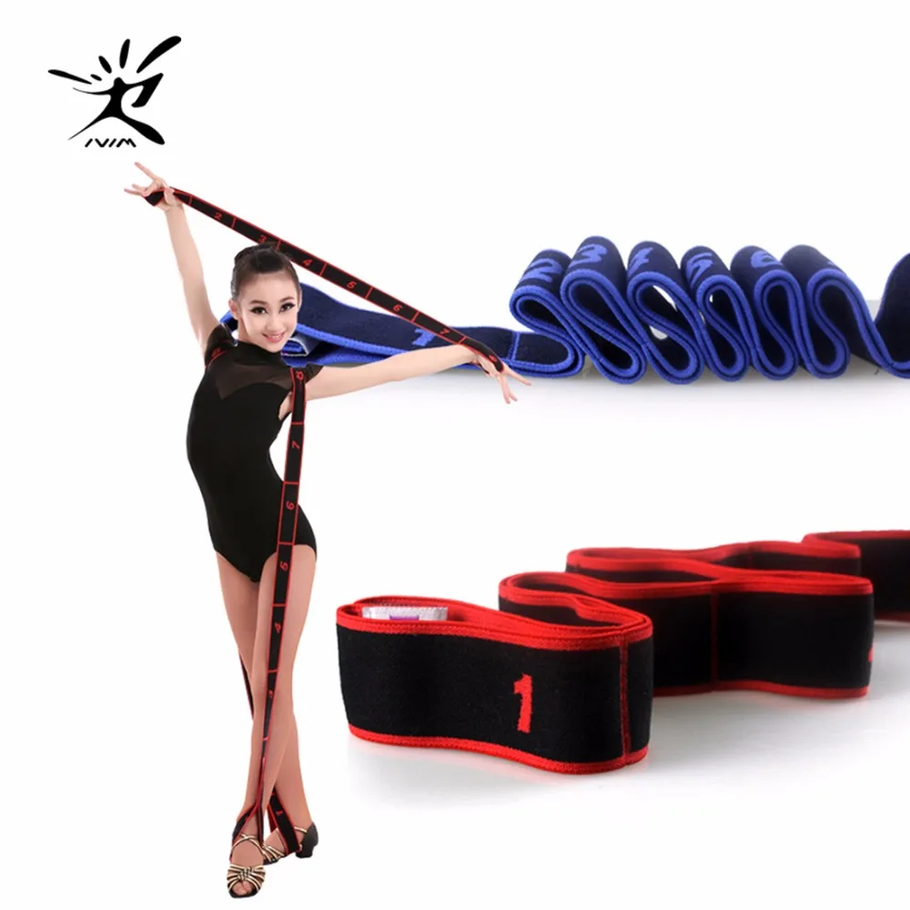 

Gymnastics Adult Latin Training Bands Resistance Bands Pilates Yoga Stretch Elastic Band Fitness Crossfit dance training workout
