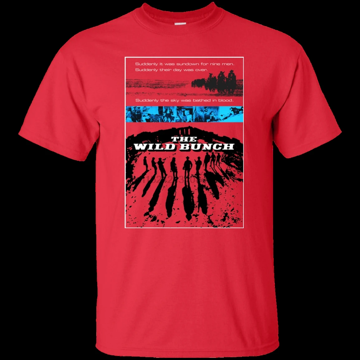 Серия The Wild Sam Peckinpah Western Retro 1970 е кино G200 Ultra C|Мужские футболки| |