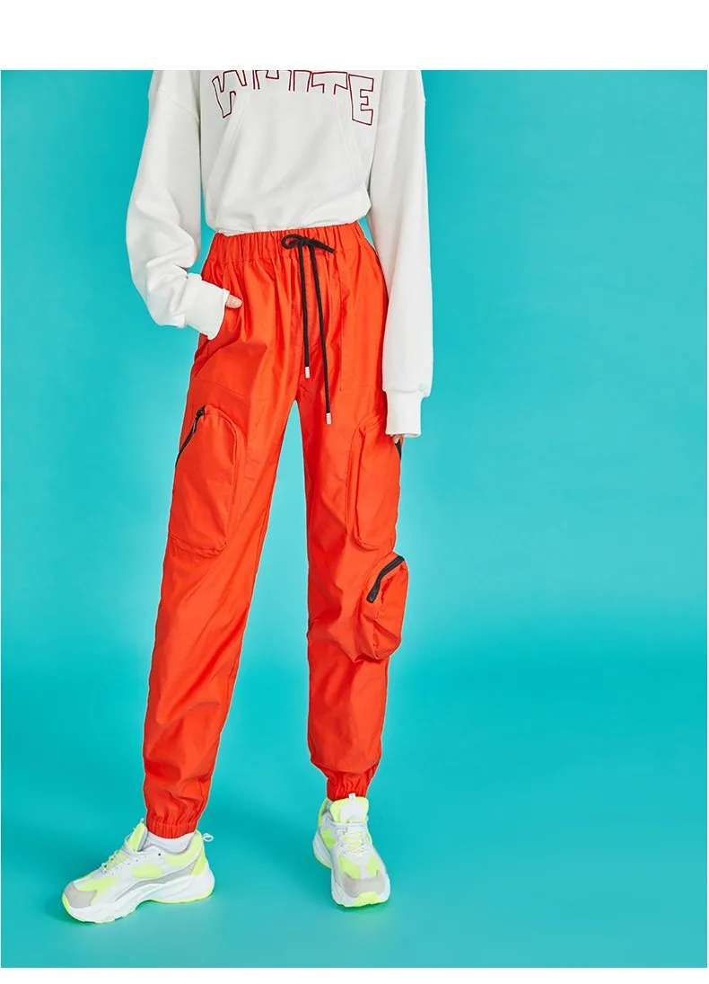 Toyouth New Autumn Loose Casual Pants Women Stylish Harajuku Brief Fashion Trousers BF Style Pantalones Mujer Cargo Pants