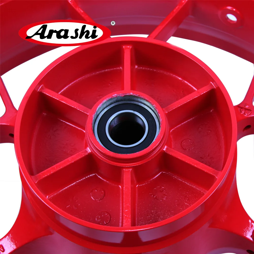 Arashi красный передний задний обод колеса для HONDA CBR1000RR 2008- колесные диски тормозные диски Диски CBR1000 CBR 1000 RR 2008 2009 2010