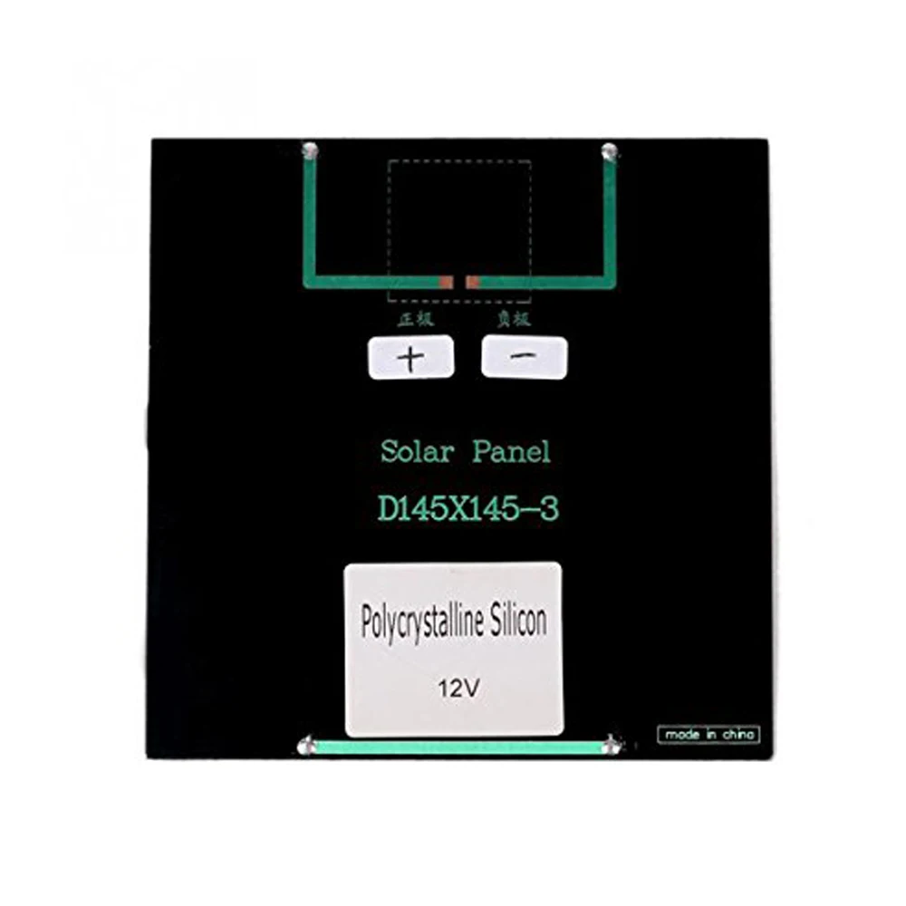Fovigour 3 Вт 12 в 250 мАч Мини солнечная панель из эпоксидной смолы DIY x мм|solar cell|epoxy solar