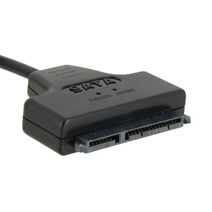 Адаптер для кабеля USB 2 0 в SATA 7 + 15 Pin 22 5 дюйма|usb 2.0 to sata|usb 2.0cable adapter |
