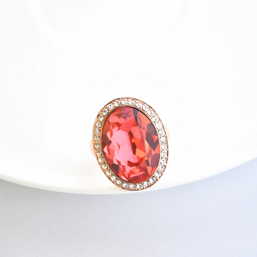 Овальный Красный Круглый Rhinestone Винтаж Новая Мода Hot Продаж 17 # Диаметр 18.3 мм