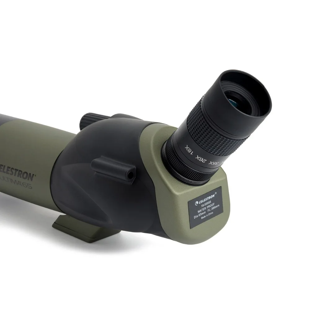 Телескоп рефракторный Celestron ULTIMA65 45 градусов 18x-55x многослойный для наблюдения за