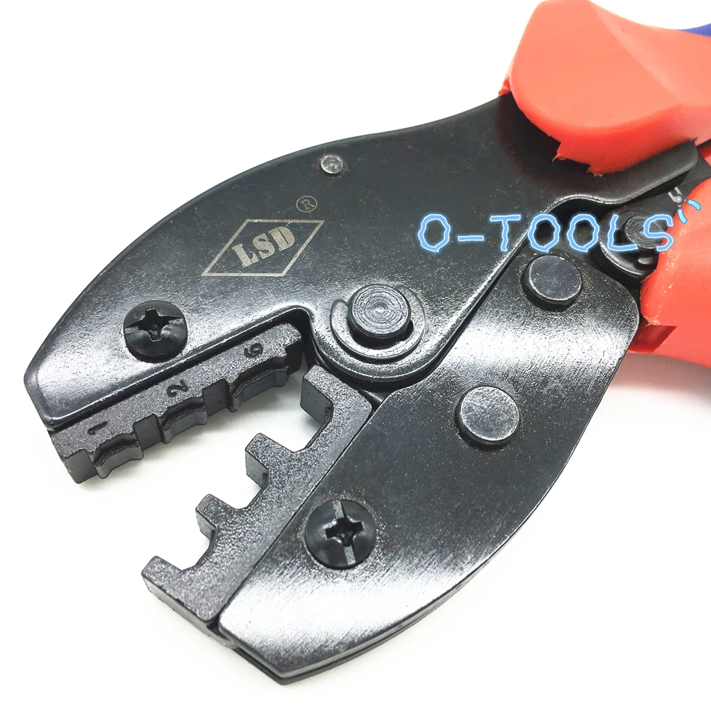 LY-103 Crimper pliers for crimping insulated closed end terminals cap 0.5-6mm2 ratchet hand tools | Инструменты