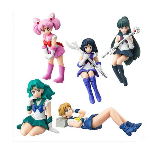 5 шт./компл. см Bisyoujyo Senshi Sailor Moon 2 сувенир 20-летия красивая девушка ПВХ фигурки аниме