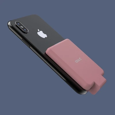 pink 4500mah ios Портативный внешний аккумулятор для iPhone max xs чехол для батареи huawei P30 P20 Pro внешний аккумулятор чехол для зарядки для iPhone 6S 7 plus X XS MAX - Цвет: pink 4500mah ios