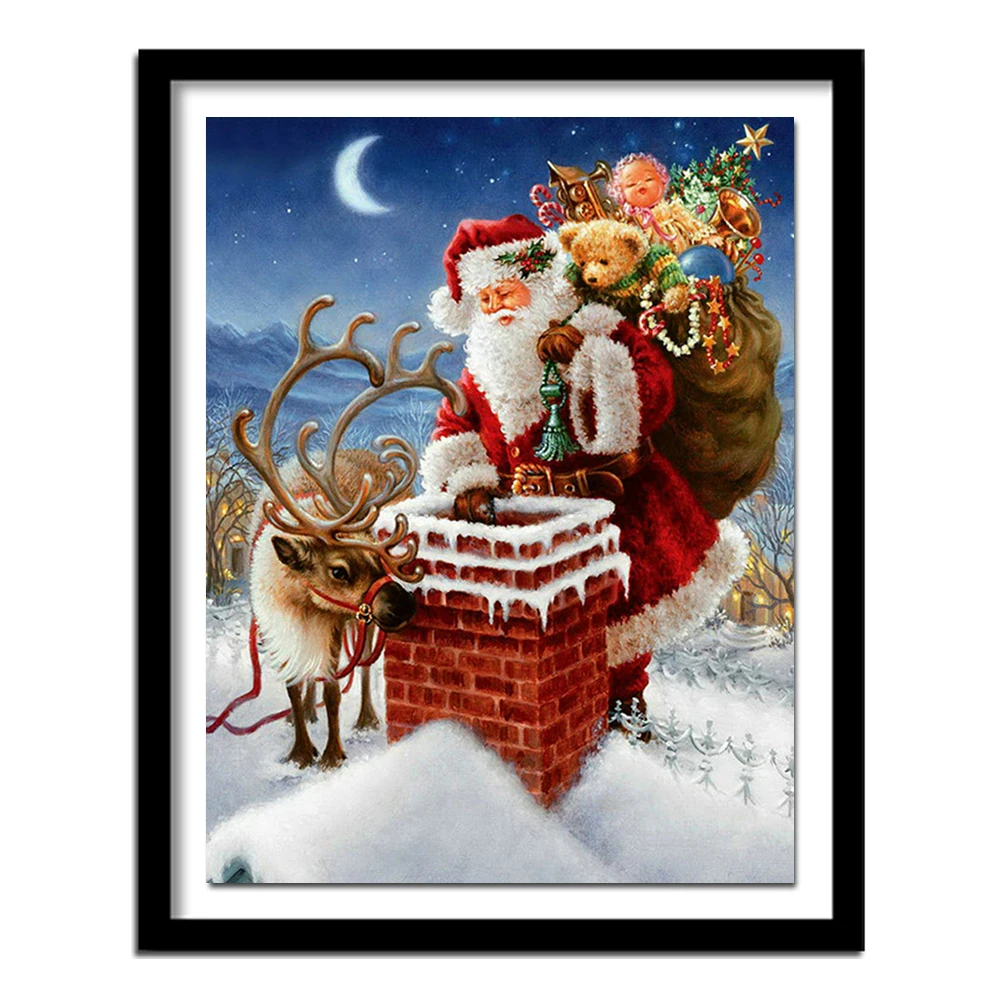 Diy 5D алмазная картина подарок Санта-Клауса наборы для вышивки крестиком